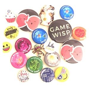Free Pin with each purchase